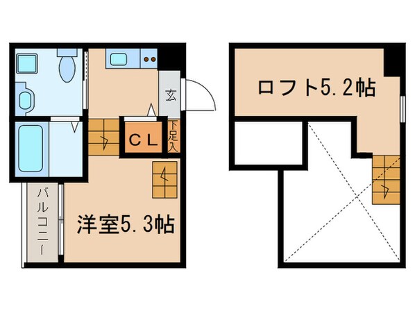 Courageの物件間取画像